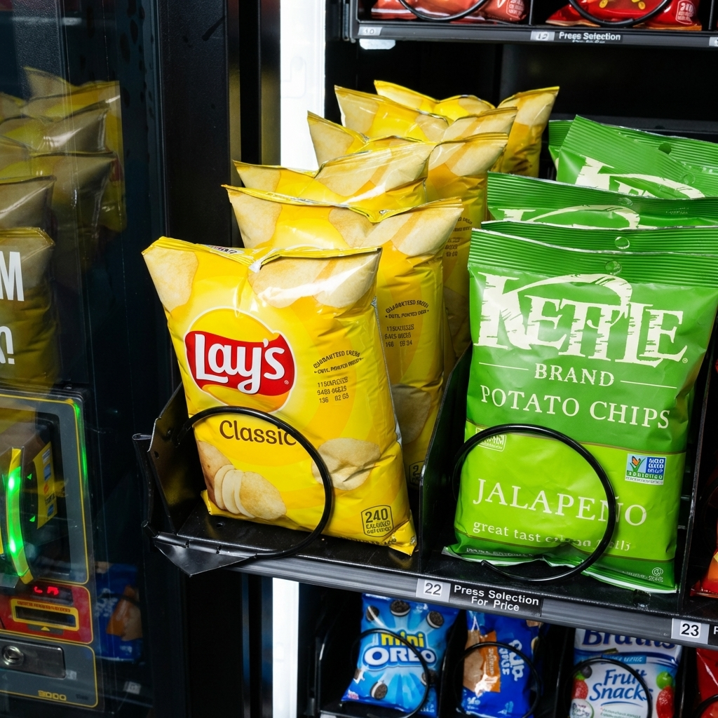 Smart vending machine in workplace setting