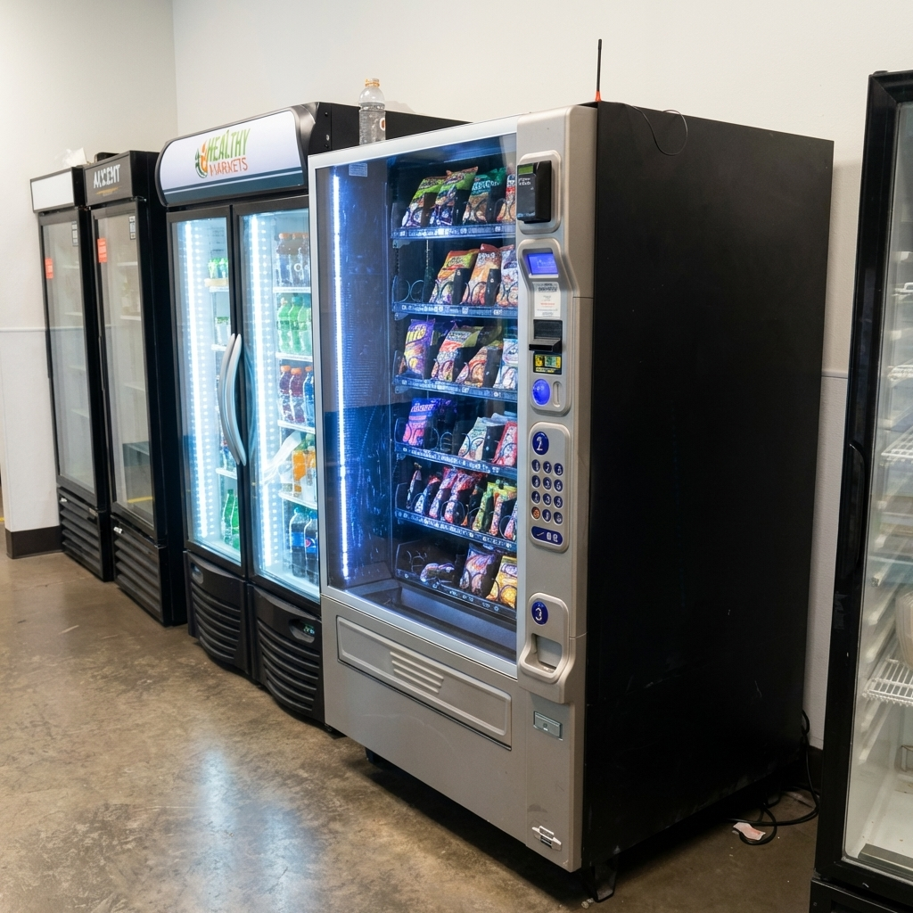Breakroom vending installation
