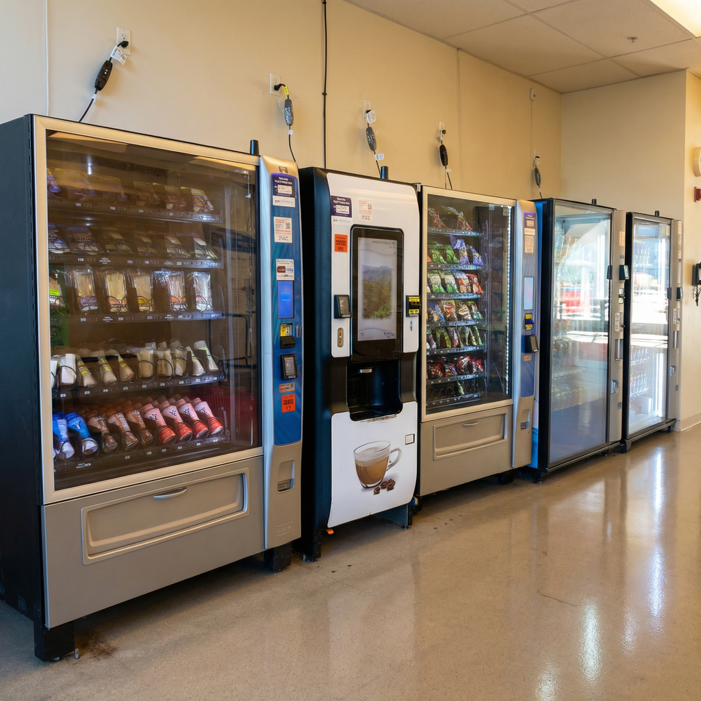 Smart vending machines installed in Long Island facility